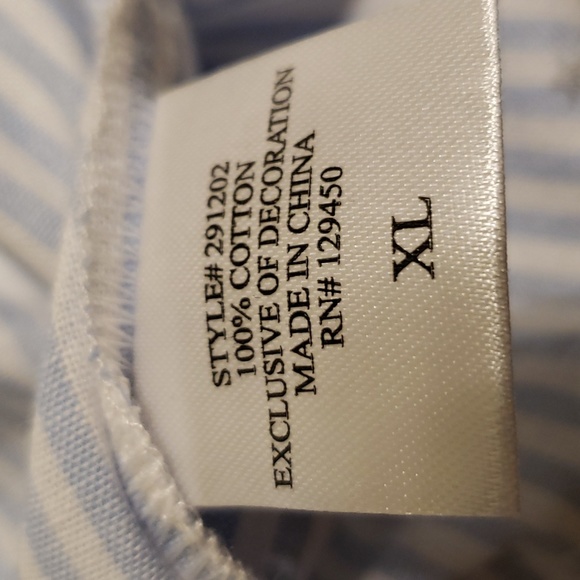 NWT Stars and stripes cotton shorts with elastic/drawstring waist.  Size XL - Picture 6 of 7